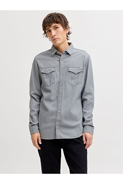 Jack & Jones Jeanshemd Comfort Fit Jeanshemd