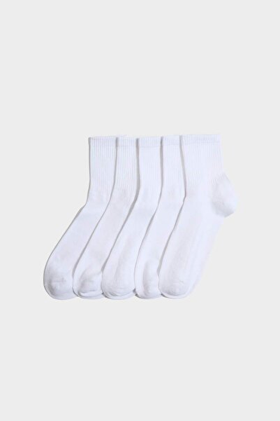 DeFacto Men's 5-Pack Cotton Socks H3166Axns
