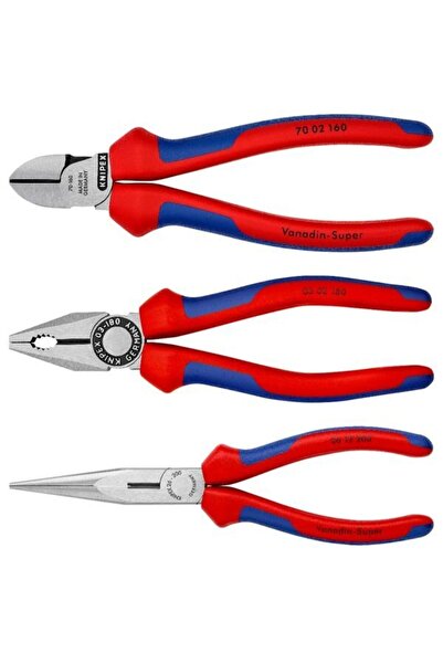 Knipex Set de 3 clești pentru instalare