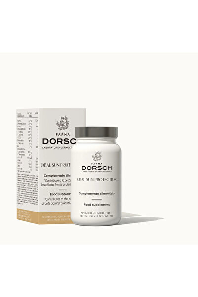 Farma Dorsch Oral Sun Protection supliment fotoprotector cu betacaroten, lico...