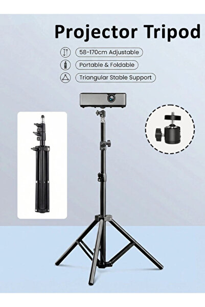 Generic حامل ثلاثي القوائم محمول لإضاءة الحلقة/الكاميرا/البروجيكتور الصغير/ال...