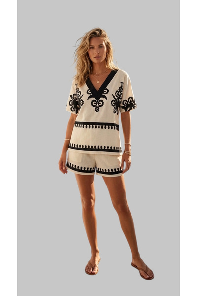 Jessica Dafer İsabella Taari Linen Double Set Design S 2026