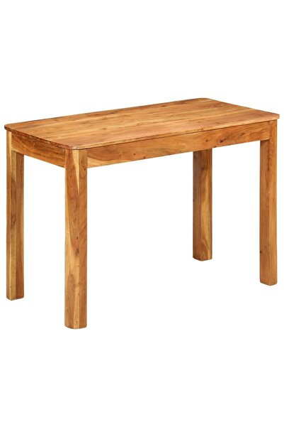 vidaxl Masă de bucătărie, 110x55x76 cm, lemn masiv de acacia
