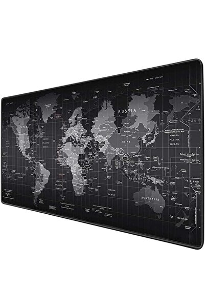 Arabest 90x40cm Old World Map Gaming Mouse Pad, Thickened Desk Mat for Keyboa...