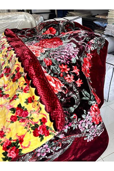 goldensun Double Heavy Soft Patterned Modern Blanket 6kg - Made in Kuyu -200*240