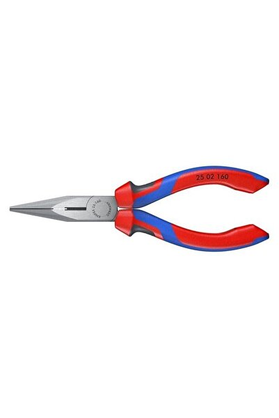 Knipex Clește cu vârf semirotund de 160 mm cu mâner bicomponent