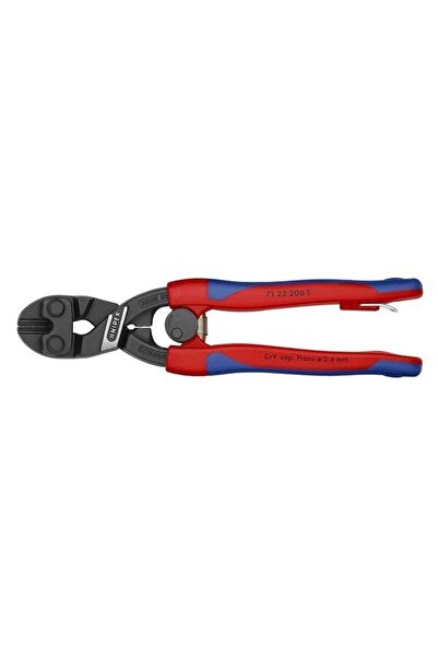Knipex Clește Cobolt cu mâner multicomponent, unghi 20, 200 mm