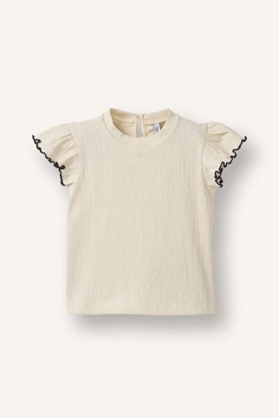 DeFacto Crinkle T-Shirt Baby Girl H4276A526Sm