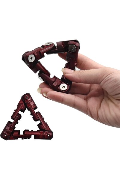 Arabest لعبة فيدجت محمولة على شكل مثلث قابل للقلب، لعبة حسية لتخفيف التوتر لل...