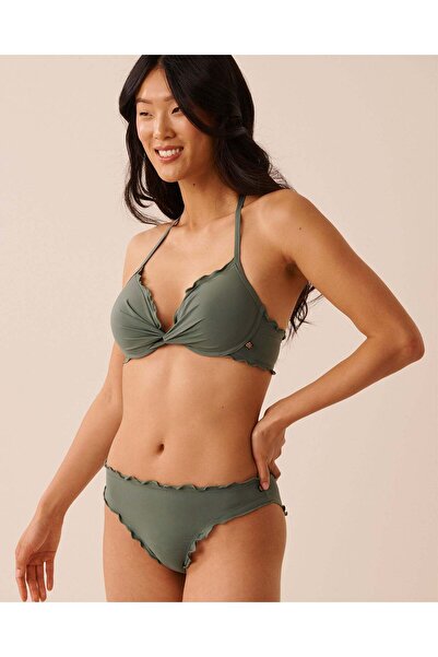 La Vie en Rose EARTHY GREEN Push-up Bikini Top