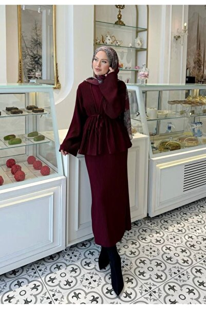 Kağanbutik Merserize Hırkalı Elbise