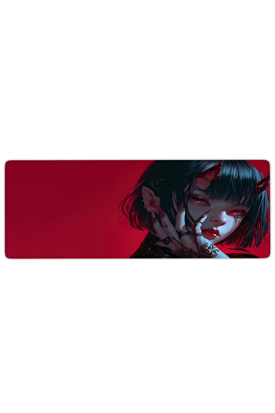 urzuva Crimson Temptress Gaming Oyuncu XL Mouse Pad Mousepad 70x30 cm 3Mm Dik...