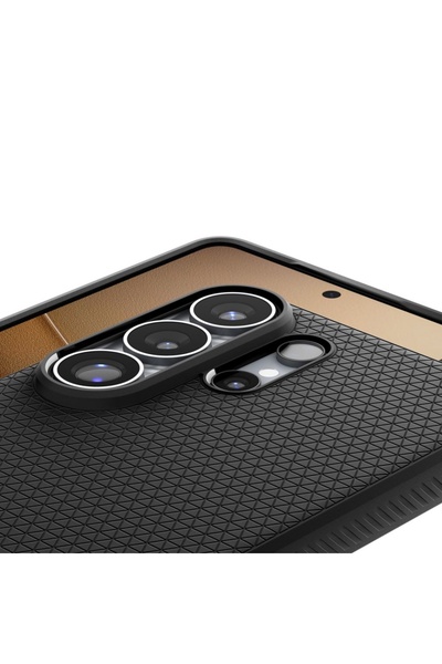 Spigen Husă flexibilă pentru Samsung Galaxy S26 Ultra, Liquid Air, Negru