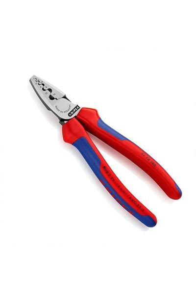 Knipex Clește de sertizat pentru manșoane izolate/neizolate 0.25 - 16.0 mm², ...