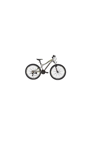 Bisan BUFFALO ERKEK DAĞ BİSİKLETİ 30CM V 24 JANT 18 VİTES MATALİK GRİ SİYAH SARI
