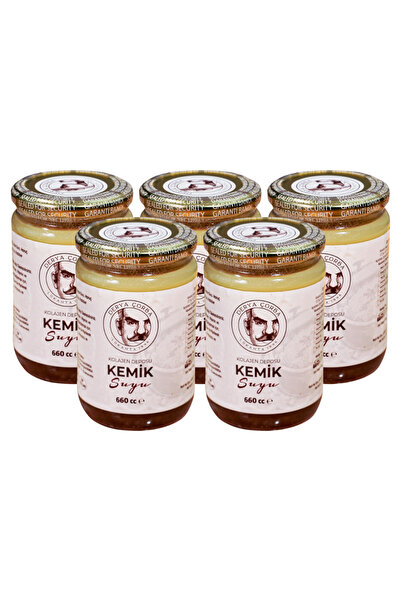 Naturel Kemik Suyu Çorbası 2 Porsiyonluk 660 cc x5