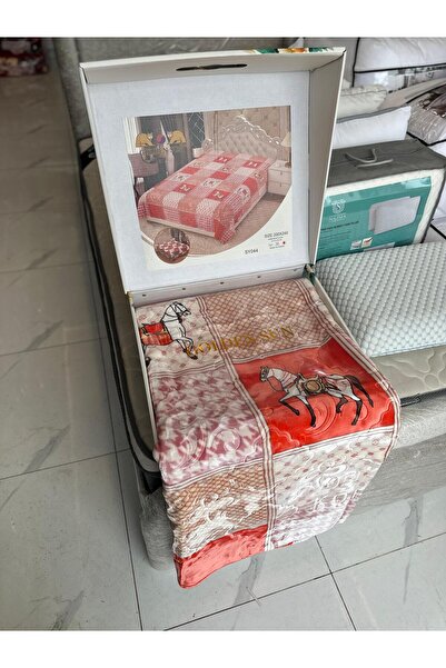 goldensun Double Heavy Soft Patterned Modern Blanket 4kg - Made in Kuyu -200*240