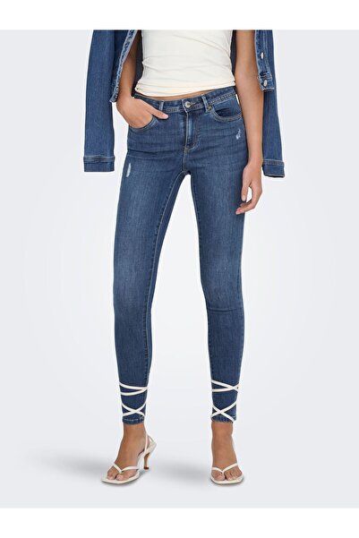 ONLY Blugi skinny ONLWAUW cu talie medie, croială skinny