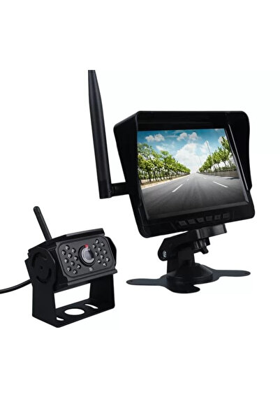 velnora Dvr T70-F19 Kablosuz Araç Kamera Monitör Seti