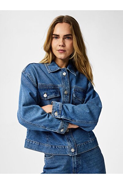 PIECES Džínová bunda PCELMA