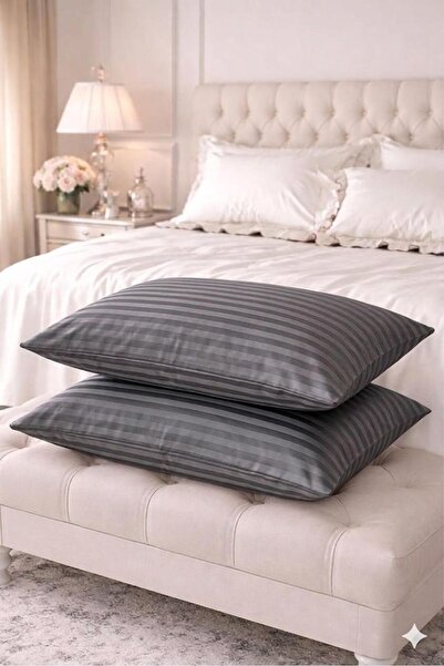 DB 2-Piece Pillowcase Set 100% Cotton Satin