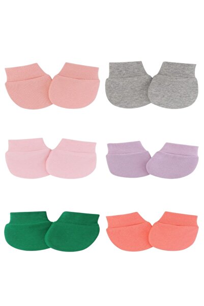 Bambimici - 6 أزواج من قفازات ليتل سنجلز - متعددة الألوان