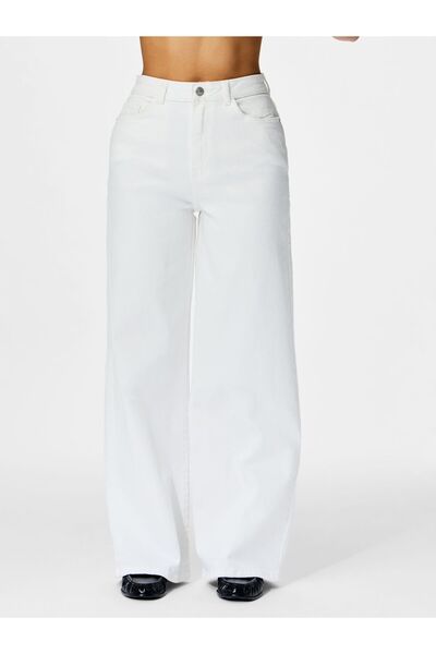 PIECES Τζιν με φαρδιά γραμμή PCSELMA HW