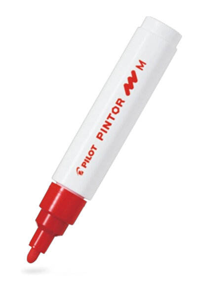 Pilot Pi̇ntor (m) Round Tip Red