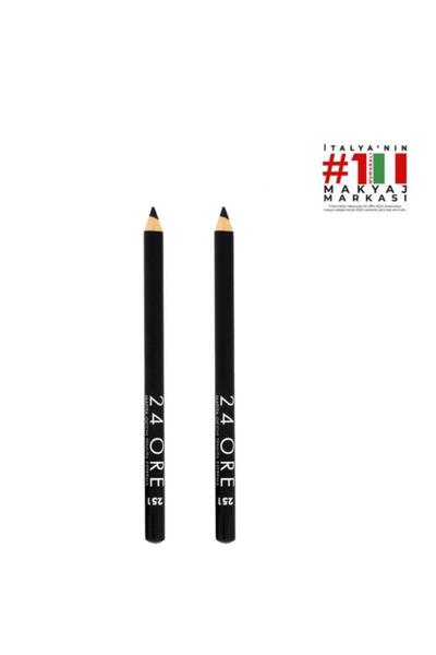 Deborah Milano 24 Ore No: 251 Siyah Göz KalemiX2