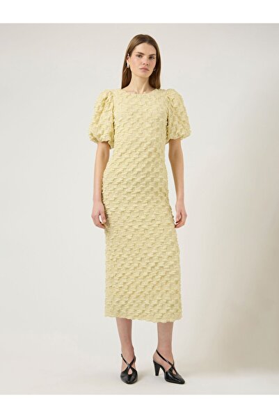 YAS Rochie maxi YASMIAMAJA cu 2/4 mâneci