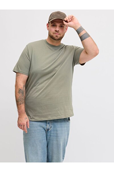 Jack & Jones Plus T-shirt Plus Size Einfarbig T-shirt