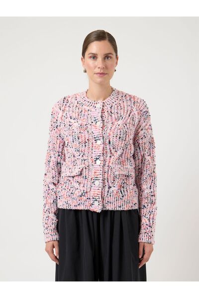 YAS Strickjacke YASCONFETTI