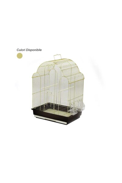 BIOTUR PET LARGE BIRD CAGE GOLDEN P700G GOLDEN 42x30x58(h)cm