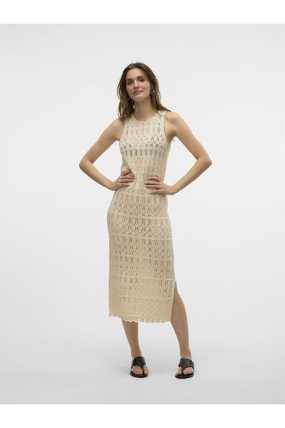 Vero Moda Πλεκτό μακρύ φόρεμα VMFABIENNE
