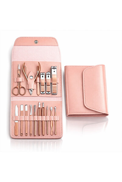 de Επαγγελματικό σετ 16 τεμαχίων για μανικιούρ, πεντικιούρ και περιποίηση προ...