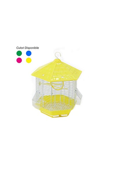 BIOTUR PET COLIVIE PASARI 320 HEXAGONALA MIXED COLORS 35x30x43(h)cm