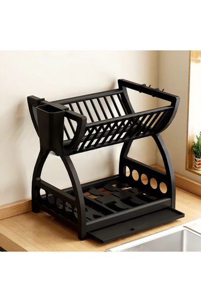 Gambino 2-Tier Kitchen Utensil Rack