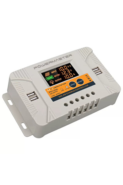 Epilons Pm-40A 12 Volt - 24 Volt - 40 Aer 4 Usb'Lı Dijital Atik Solar Regülatörü