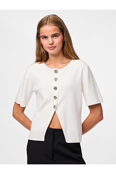 PIECES Strickjacke PCMARIE SPLIT