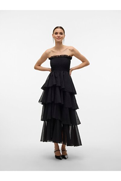 Vero Moda Dlouhé šaty VMDELILAH