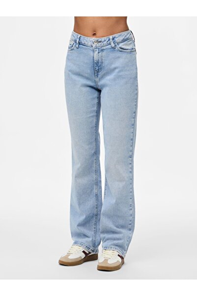 PIECES Τζιν ίσιας γραμμής PCKELLY MW