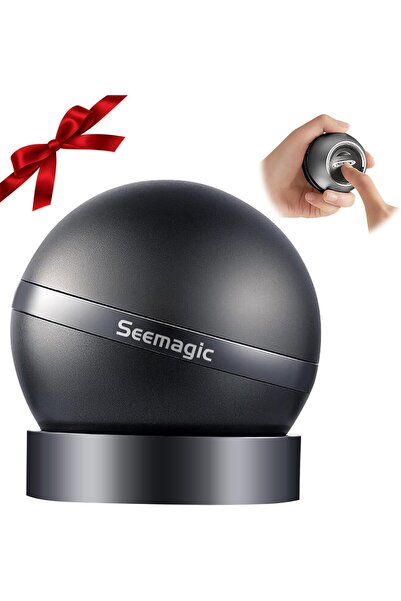 Seemagic مقص أظافر كهربائي، إصدار 2025 المطور 2 في 1 مع ضوء LED، سرعتان