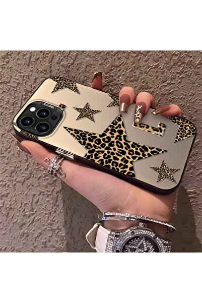 SLIMFELT iPhone 13 Pro Max Uyumlu Sade Yıldız Baskılı Kılıf, İnce Yumuşak Sil...