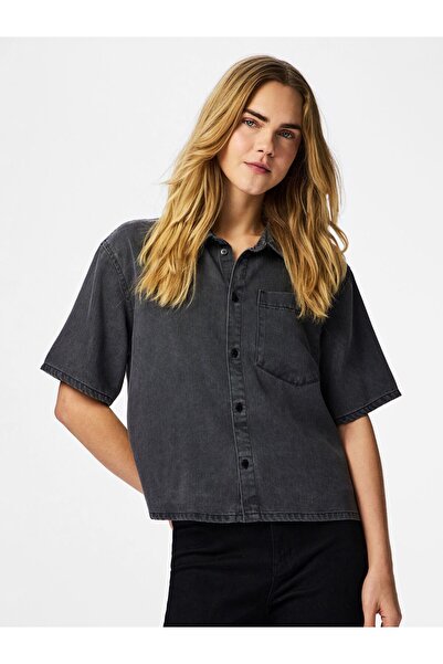 PIECES Džínová košile PCSMIDI