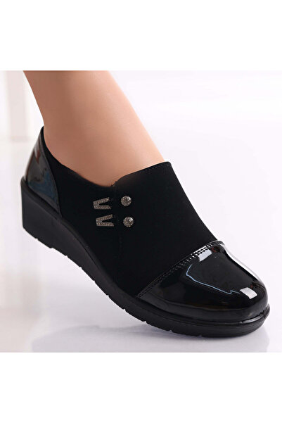 OEM Enda women's casual black shoes made of suede, size 37