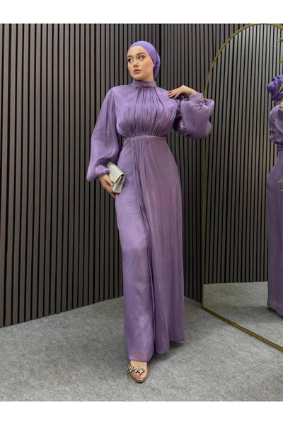 ENSA TESETTUR Μέρι Βραδινό Φόρεμα Λιλά