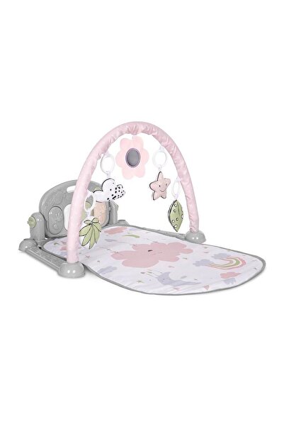 LORELLİ My First Piano baby activity mat with removable piano 73x60 cm, Pink