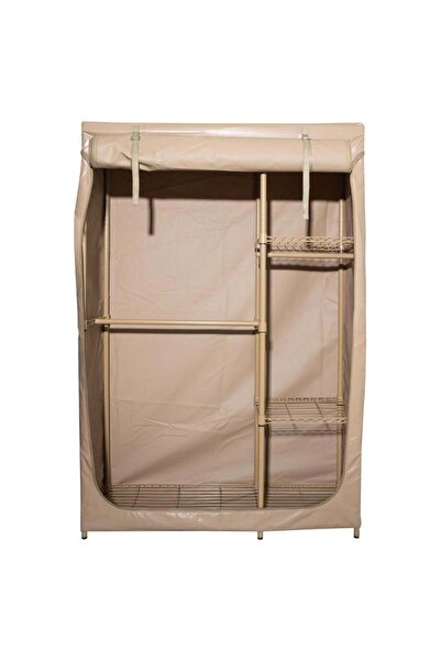 AL SANIDI Camping Folding Cabinet, Camping Storage Cabinet, Sand, Size 60*122...