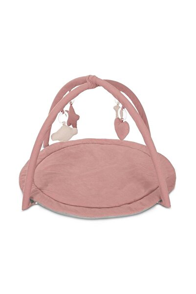 LORELLİ Активна постелка за бебета Moments със звукови играчки, 83x83 см, роз...