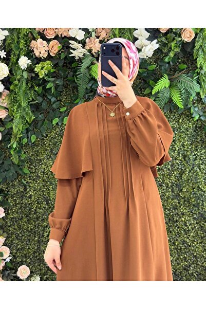 Moda Fatma Krep kumaş elbise